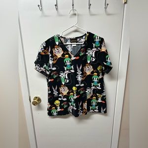 Women’s scrub top, excellent condition.